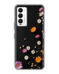 Чехол для TECNO Camon 18 / Camon 18P с картинкой «Цветочная композиция» Чехол для TECNO Camon 18 / Camon 18P с картинкой «Цветочная композиция»