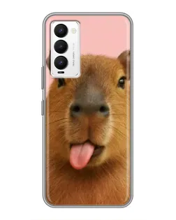 Чохол для TECNO Camon 18 / Camon 18P з картинкою «Капібара з язиком» Чохол для TECNO Camon 18 / Camon 18P з картинкою «Капібара з язиком»
