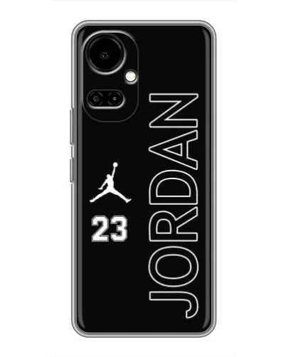 Чехол для TECNO Camon 19 (CI6n) / 19 Pro (CI8n) с картинкой «Jordan Vertical»