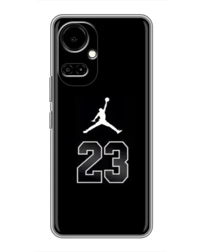 Чехол для TECNO Camon 19 (CI6n) / 19 Pro (CI8n) с картинкой «Jordan Flight 23»