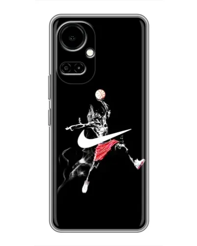 Чехол для TECNO Camon 19 (CI6n) / 19 Pro (CI8n) с картинкой «Jordan Jumpman»