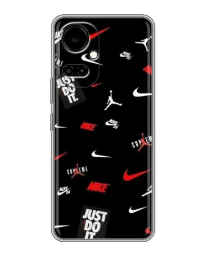 Чехол для TECNO Camon 19 (CI6n) / 19 Pro (CI8n) с картинкой «Nike Mix Pattern»