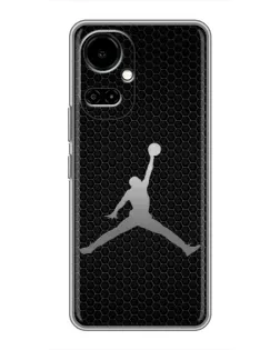 Чехол для TECNO Camon 19 (CI6n) / 19 Pro (CI8n) с картинкой «Jordan Dark Carbon» Чехол для TECNO Camon 19 (CI6n) / 19 Pro (CI8n) с картинкой «Jordan Dark Carbon»
