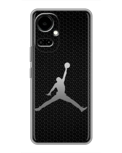 Чехол для TECNO Camon 19 (CI6n) / 19 Pro (CI8n) с картинкой «Jordan Dark Carbon»