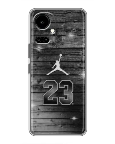 Чехол для TECNO Camon 19 (CI6n) / 19 Pro (CI8n) с картинкой «Jordan Carbon 23»