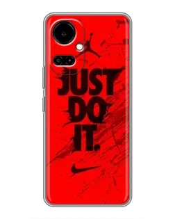 Чехол для TECNO Camon 19 (CI6n) / 19 Pro (CI8n) с картинкой «Nike Just Do It» Чехол для TECNO Camon 19 (CI6n) / 19 Pro (CI8n) с картинкой «Nike Just Do It»