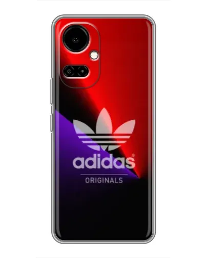 Чехол для TECNO Camon 19 (CI6n) / 19 Pro (CI8n) с картинкой «Adidas Red Neon» Чехол для TECNO Camon 19 (CI6n) / 19 Pro (CI8n) с картинкой «Adidas Red Neon»