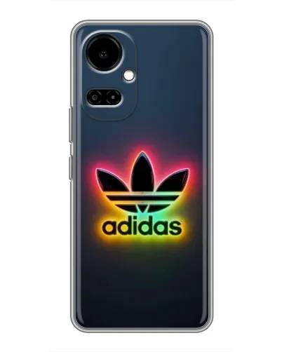 Чехол для TECNO Camon 19 (CI6n) / 19 Pro (CI8n) с картинкой «Неоновый Adidas» Чехол для TECNO Camon 19 (CI6n) / 19 Pro (CI8n) с картинкой «Неоновый Adidas»