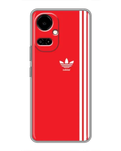 Чехол для TECNO Camon 19 (CI6n) / 19 Pro (CI8n) с картинкой «Красный минимализм Adidas» Чехол для TECNO Camon 19 (CI6n) / 19 Pro (CI8n) с картинкой «Красный минимализм Adidas»