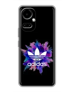 Чехол для TECNO Camon 19 (CI6n) / 19 Pro (CI8n) с картинкой «Взрыв красок Adidas»