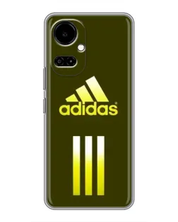 Чехол для TECNO Camon 19 (CI6n) / 19 Pro (CI8n) с картинкой «Оливковый градиент Adidas»