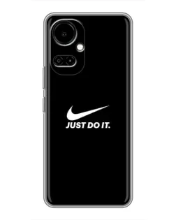 Чехол для TECNO Camon 19 (CI6n) / 19 Pro (CI8n) с картинкой «Минимализм от Nike»