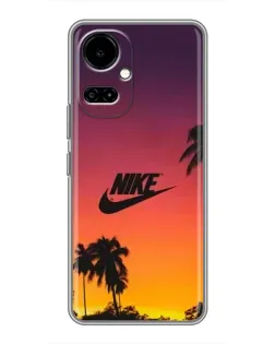 Чехол для TECNO Camon 19 (CI6n) / 19 Pro (CI8n) с картинкой «Nike на закате солнца»
