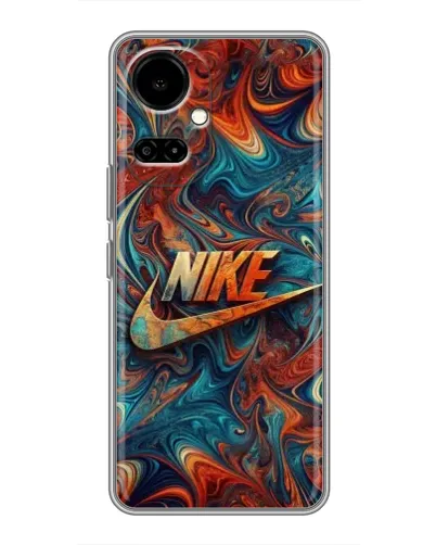 Чехол для TECNO Camon 19 (CI6n) / 19 Pro (CI8n) с картинкой «Nike в абстракции» Чехол для TECNO Camon 19 (CI6n) / 19 Pro (CI8n) с картинкой «Nike в абстракции»