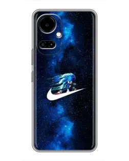 Чехол для TECNO Camon 19 (CI6n) / 19 Pro (CI8n) с картинкой «Звездный путь Nike»