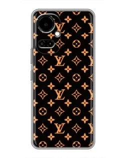 Чехол для TECNO Camon 19 (CI6n) / 19 Pro (CI8n) с картинкой «Золотая монограмма LV»