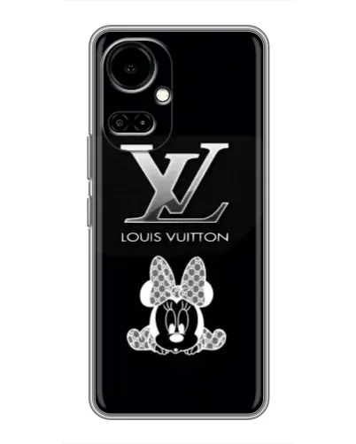 Чехол для TECNO Camon 19 (CI6n) / 19 Pro (CI8n) с картинкой «LV и Минни Маус»