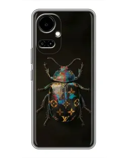 Чехол для TECNO Camon 19 (CI6n) / 19 Pro (CI8n) с картинкой «LV — мраморный принт»