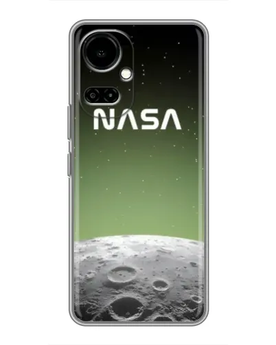 Чехол для TECNO Camon 19 (CI6n) / 19 Pro (CI8n) с картинкой «NASA — лунный градиент»