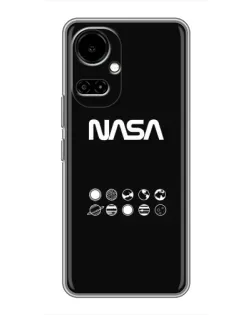 Чехол для TECNO Camon 19 (CI6n) / 19 Pro (CI8n) с картинкой «NASA — технический принт» Чехол для TECNO Camon 19 (CI6n) / 19 Pro (CI8n) с картинкой «NASA — технический принт»
