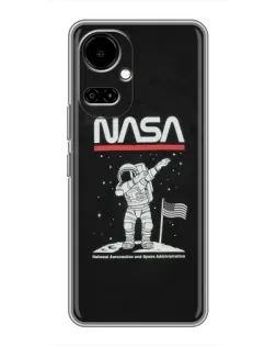 Чехол для TECNO Camon 19 (CI6n) / 19 Pro (CI8n) с картинкой «NASA — шагаем по Луне» Чехол для TECNO Camon 19 (CI6n) / 19 Pro (CI8n) с картинкой «NASA — шагаем по Луне»