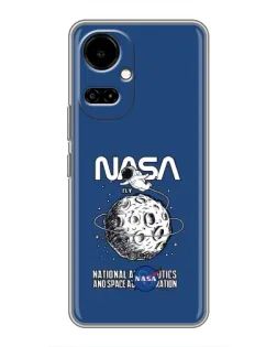 Чехол для TECNO Camon 19 (CI6n) / 19 Pro (CI8n) с картинкой «NASA — лунная миссия» Чехол для TECNO Camon 19 (CI6n) / 19 Pro (CI8n) с картинкой «NASA — лунная миссия»