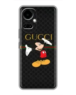 Чехол для TECNO Camon 19 (CI6n) / 19 Pro (CI8n) с картинкой «Микки Маус Gucci»