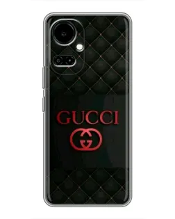 Чехол для TECNO Camon 19 (CI6n) / 19 Pro (CI8n) с картинкой «Gucci — стеганый черный»