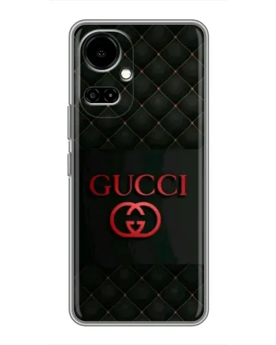 Чехол для TECNO Camon 19 (CI6n) / 19 Pro (CI8n) с картинкой «Gucci — стеганый черный»