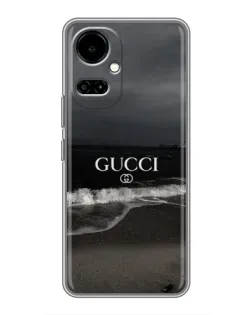Чехол для TECNO Camon 19 (CI6n) / 19 Pro (CI8n) с картинкой «Gucci — морской прибой»
