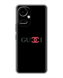 Чехол для TECNO Camon 19 (CI6n) / 19 Pro (CI8n) с картинкой «Gucci — красный градиент»