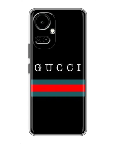 Чехол для TECNO Camon 19 (CI6n) / 19 Pro (CI8n) с картинкой «Gucci — красный пояс»