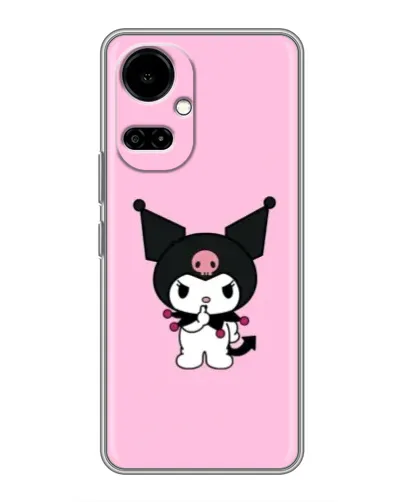 Чехол для TECNO Camon 19 (CI6n) / 19 Pro (CI8n) с картинкой «Kuromi — розовая нежность» Чехол для TECNO Camon 19 (CI6n) / 19 Pro (CI8n) с картинкой «Kuromi — розовая нежность»