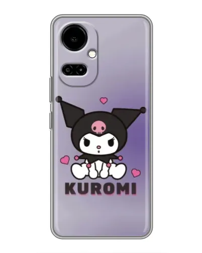 Чехол для TECNO Camon 19 (CI6n) / 19 Pro (CI8n) с картинкой «Kuromi — фиолетовый арт» Чехол для TECNO Camon 19 (CI6n) / 19 Pro (CI8n) с картинкой «Kuromi — фиолетовый арт»
