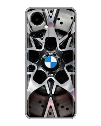 Чехол для TECNO Camon 19 (CI6n) / 19 Pro (CI8n) с картинкой «BMW — деталь диска»
