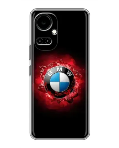 Чехол для TECNO Camon 19 (CI6n) / 19 Pro (CI8n) с картинкой «Логотип BMW — вспышка»