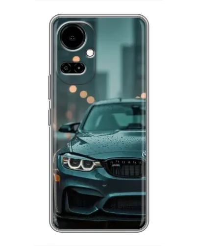 Чехол для TECNO Camon 19 (CI6n) / 19 Pro (CI8n) с картинкой «BMW в огнях города»
