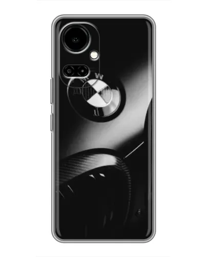 Чехол для TECNO Camon 19 (CI6n) / 19 Pro (CI8n) с картинкой «Эмблема BMW — макро»