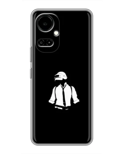 Чехол для TECNO Camon 19 (CI6n) / 19 Pro (CI8n) с картинкой «PUBG — белый шлем» Чехол для TECNO Camon 19 (CI6n) / 19 Pro (CI8n) с картинкой «PUBG — белый шлем»