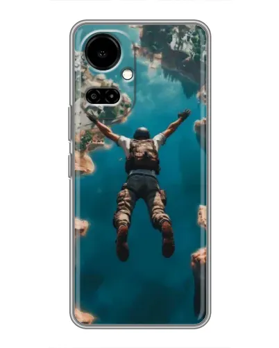 Чехол для TECNO Camon 19 (CI6n) / 19 Pro (CI8n) с картинкой «PUBG — свободное падение» Чехол для TECNO Camon 19 (CI6n) / 19 Pro (CI8n) с картинкой «PUBG — свободное падение»