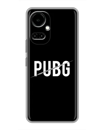 Чехол для TECNO Camon 19 (CI6n) / 19 Pro (CI8n) с картинкой «PUBG — белый логотип» Чехол для TECNO Camon 19 (CI6n) / 19 Pro (CI8n) с картинкой «PUBG — белый логотип»