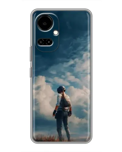 Чехол для TECNO Camon 19 (CI6n) / 19 Pro (CI8n) с картинкой «Герой PUBG на скале» Чехол для TECNO Camon 19 (CI6n) / 19 Pro (CI8n) с картинкой «Герой PUBG на скале»