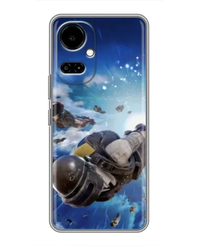 Чехол для TECNO Camon 19 (CI6n) / 19 Pro (CI8n) с картинкой «Десант PUBG — прыжок» Чехол для TECNO Camon 19 (CI6n) / 19 Pro (CI8n) с картинкой «Десант PUBG — прыжок»