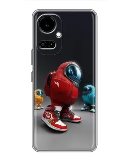 Чехол для TECNO Camon 19 (CI6n) / 19 Pro (CI8n) с картинкой «Among Us — 3D стиль»