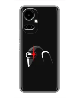 Чехол для TECNO Camon 19 (CI6n) / 19 Pro (CI8n) с картинкой «Among Us шлем»
