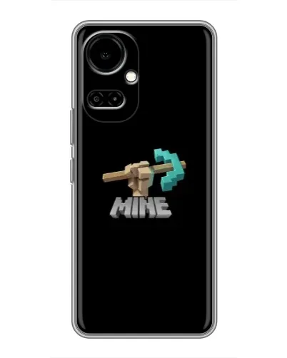 Чехол для TECNO Camon 19 (CI6n) / 19 Pro (CI8n) с картинкой «Алмазная кирка» Чехол для TECNO Camon 19 (CI6n) / 19 Pro (CI8n) с картинкой «Алмазная кирка»