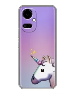 Чехол для TECNO Camon 19 (CI6n) / 19 Pro (CI8n) с картинкой «Единорог градиент»