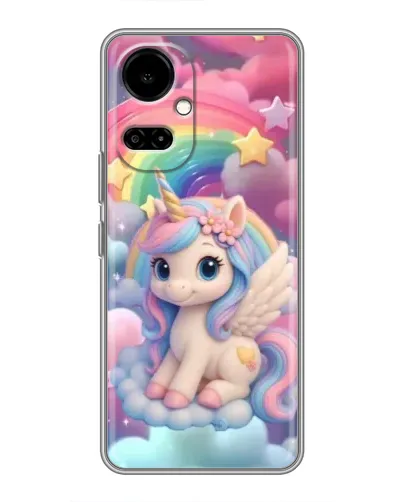 Чехол для TECNO Camon 19 (CI6n) / 19 Pro (CI8n) с картинкой «Маленький единорог» Чехол для TECNO Camon 19 (CI6n) / 19 Pro (CI8n) с картинкой «Маленький единорог»