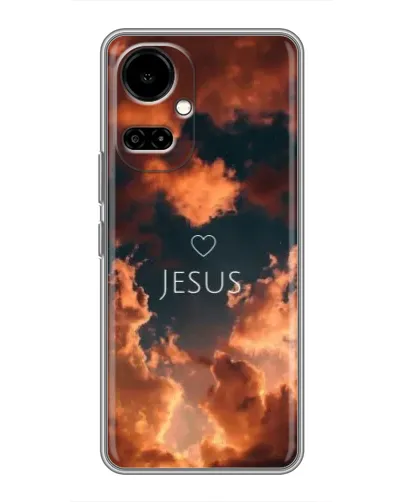 Чехол для TECNO Camon 19 (CI6n) / 19 Pro (CI8n) с картинкой «Сияние Имени Jesus» Чехол для TECNO Camon 19 (CI6n) / 19 Pro (CI8n) с картинкой «Сияние Имени Jesus»