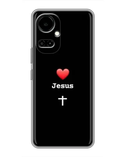 Чехол для TECNO Camon 19 (CI6n) / 19 Pro (CI8n) с картинкой «Сердце - Jesus» Чехол для TECNO Camon 19 (CI6n) / 19 Pro (CI8n) с картинкой «Сердце - Jesus»